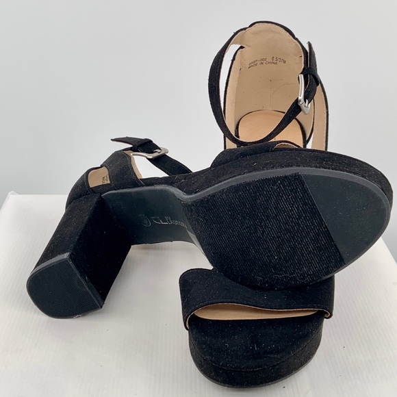 NWT CL by Chinese Laundry GO on 2 Women’s Black Dress Sandals Shoes - Picture 11 of 13